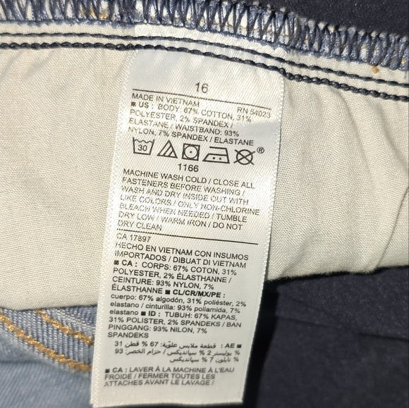 Old Navy: Maternity Premium Full-Panel Rockstar Super Skinny Jeans,Sz:16/29"insm - Picture 7 of 13